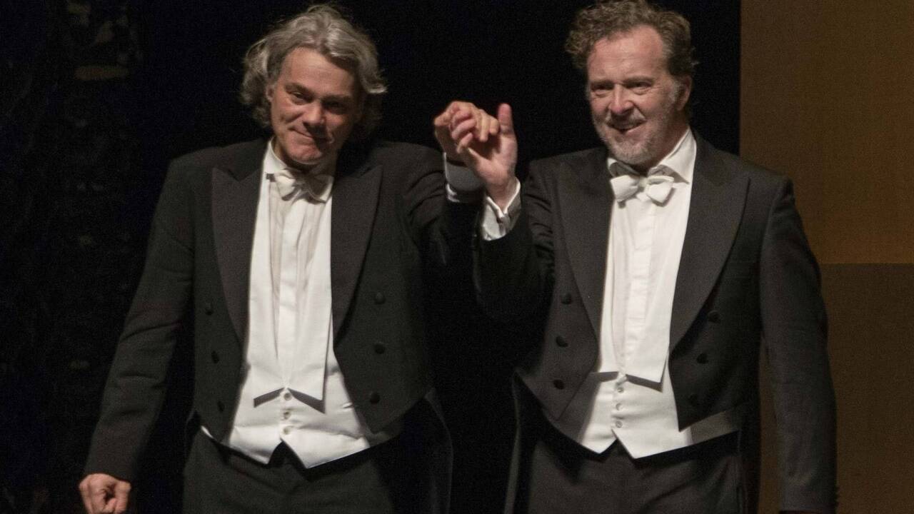 Christian Gerhaher (rechts) und Pianist Gerold Huber. Christian Gerhaher (rechts) und Pianist Gerold Huber.
