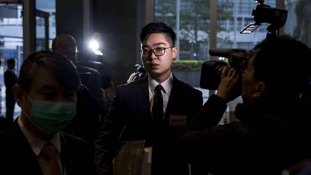 Prominenter Aktivist Andy Chan  Prominenter Aktivist Andy Chan