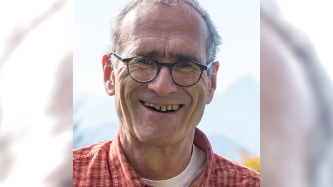 Alpenvereinsvorstand Roland Kals. 