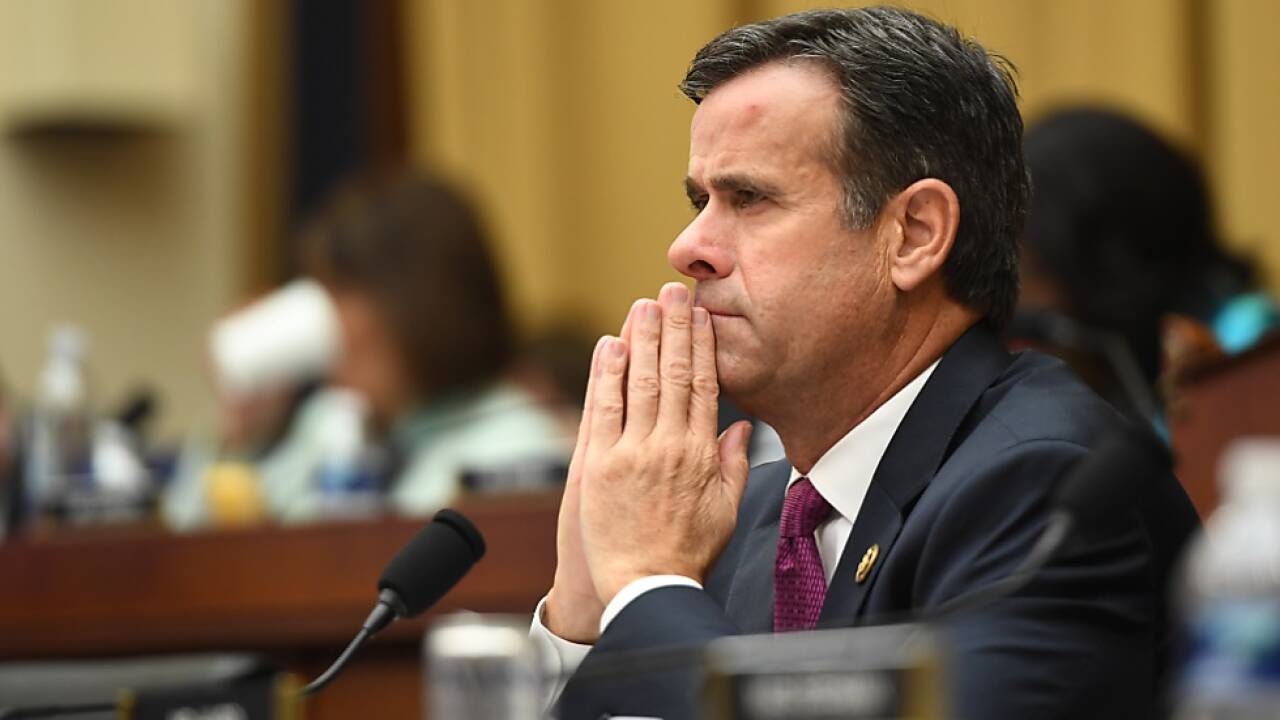 Medien hätten Ratcliffe laut Trump unfair behandelt  Medien hätten Ratcliffe laut Trump unfair behandelt