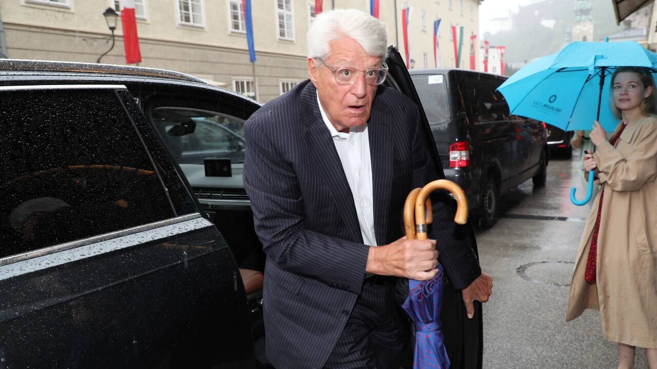 Kämpfte sich durch den Regen: Muck Flick.  