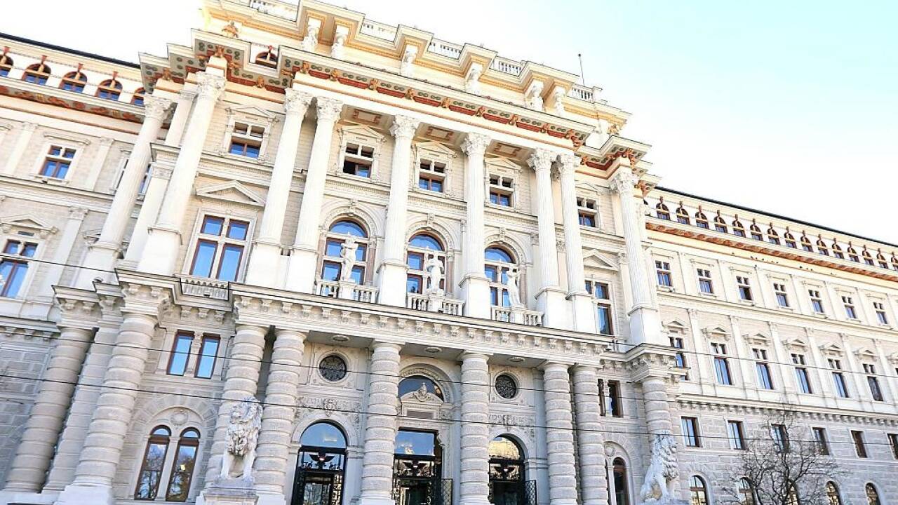 Der Oberste Gerichtshof in Wien. 