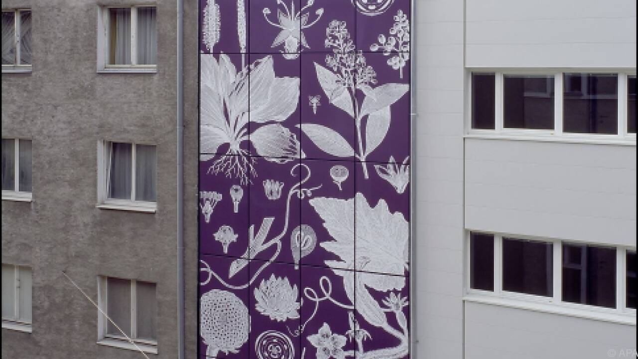 'Ein Garten' von Strobl in Wien-Leopoldstadt.  