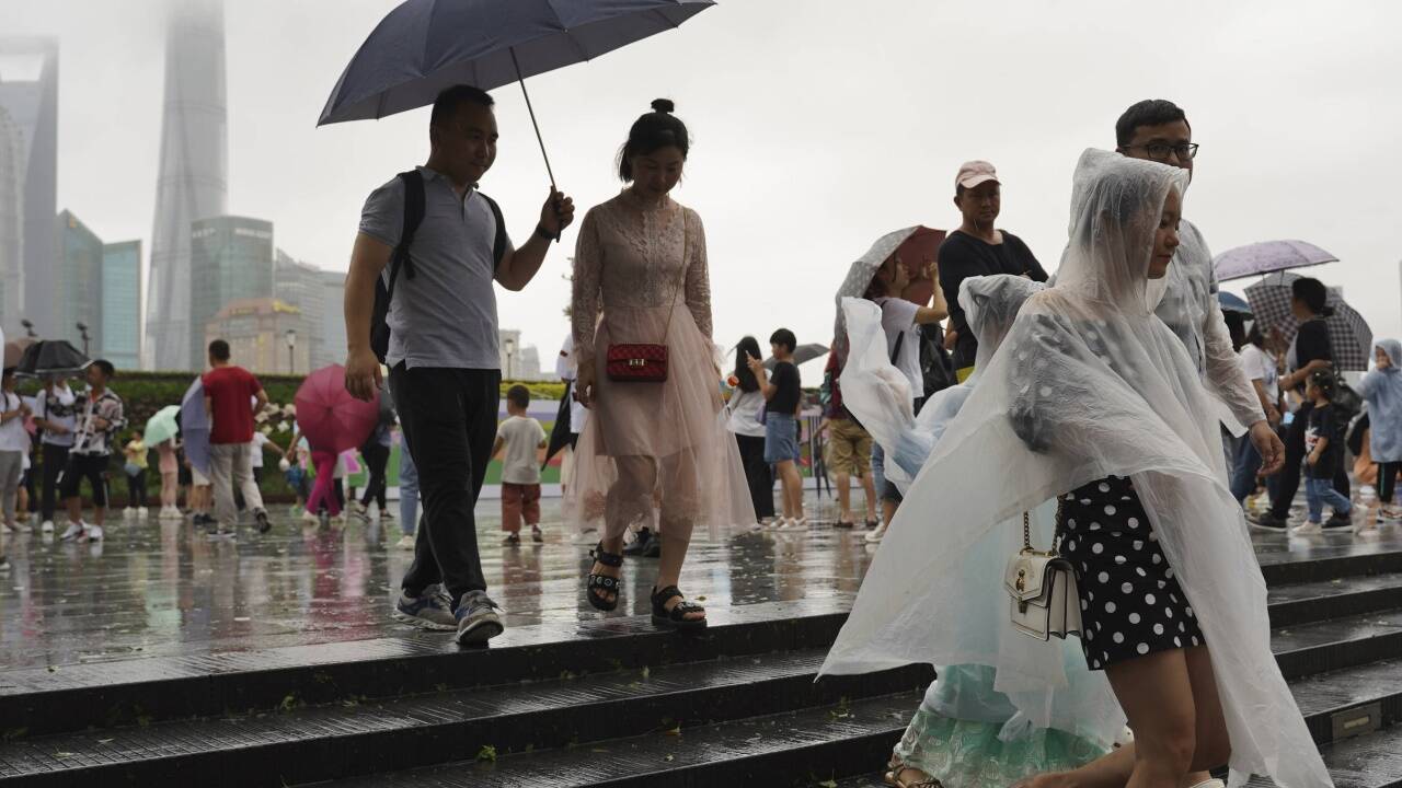 Mindestens 13 Tote nach Taifun 'Lekima' in China.  