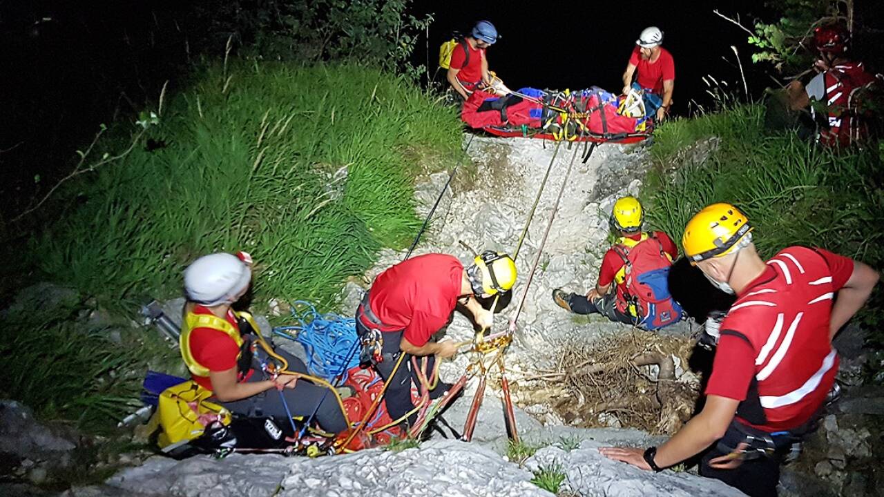 Einsatz für die bayerischen Bergretter. Einsatz für die bayerischen Bergretter.