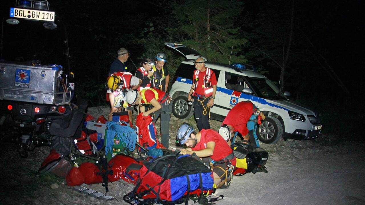 Einsatz für die bayerischen Bergretter. Einsatz für die bayerischen Bergretter.