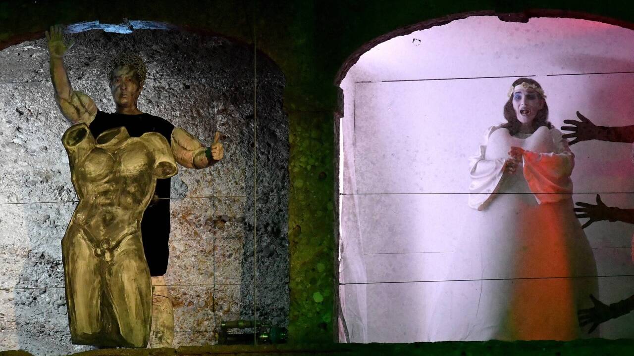 Boris Pinkhasovich (Thésée), Chiara Skerath (Antigone) 