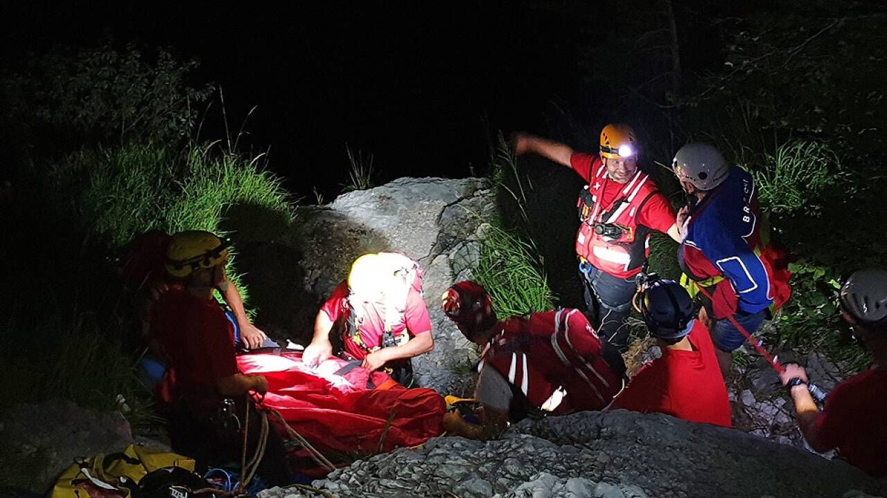 Einsatz für die bayerischen Bergretter. Einsatz für die bayerischen Bergretter.
