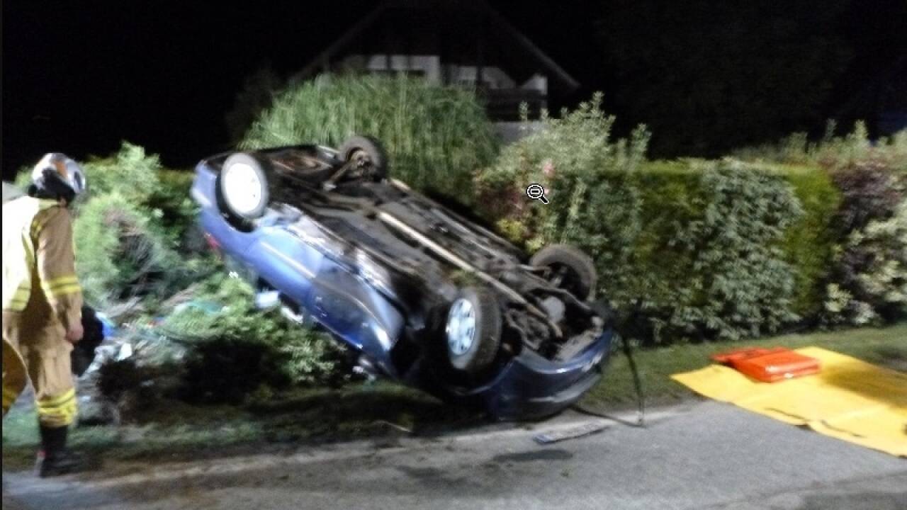 Die Feuerwehren Anthering und Bergheim rückten um 0.29 Uhr aus.  