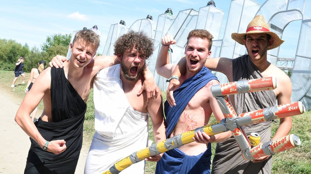 Festivalbesucher 