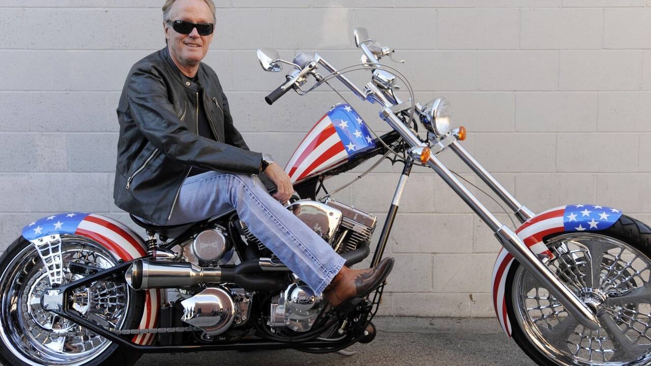 Peter Fonda prägte das Image des 'Easy Riders' 