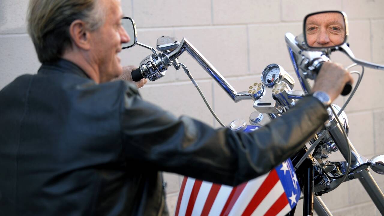 Peter Fonda prägte das Image des 'Easy Riders' 