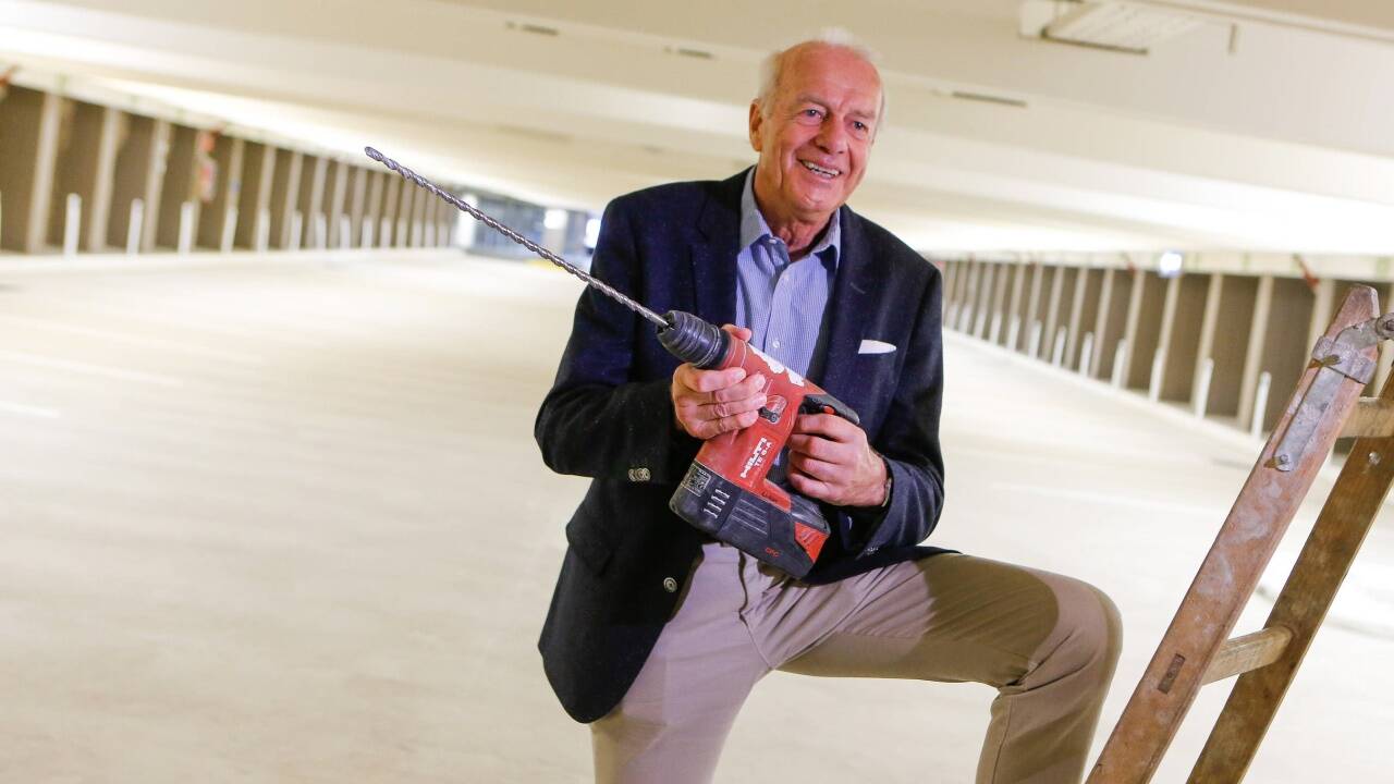 Alfred Denk, Geschäftsführer der Parkgaragengesellschaft, will 2020 mit dem Bau loslegen.  