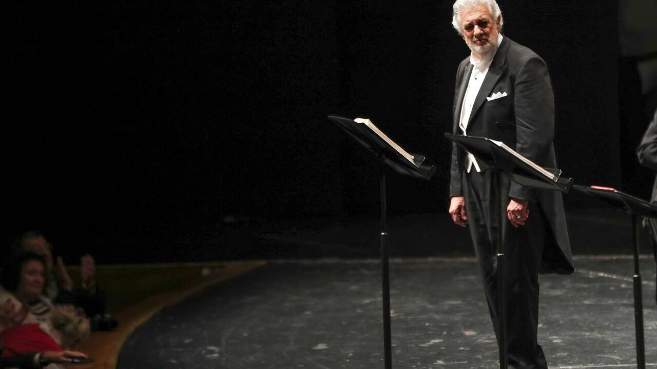 Plácido Domingo wurde im Großen Festspielhaus umjubelt. 