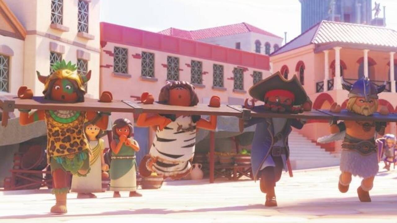 Bilder zum „Playmobil“-Film. 