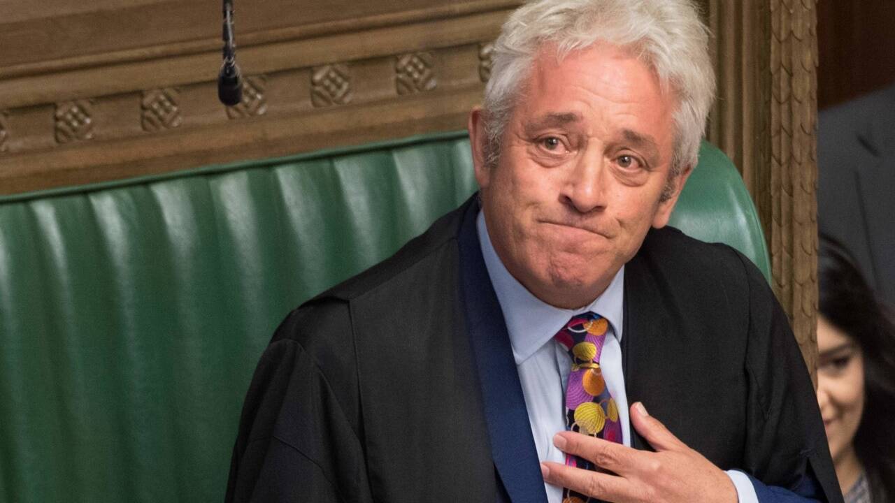 John Bercow kündigte seinen Rückzug an.  