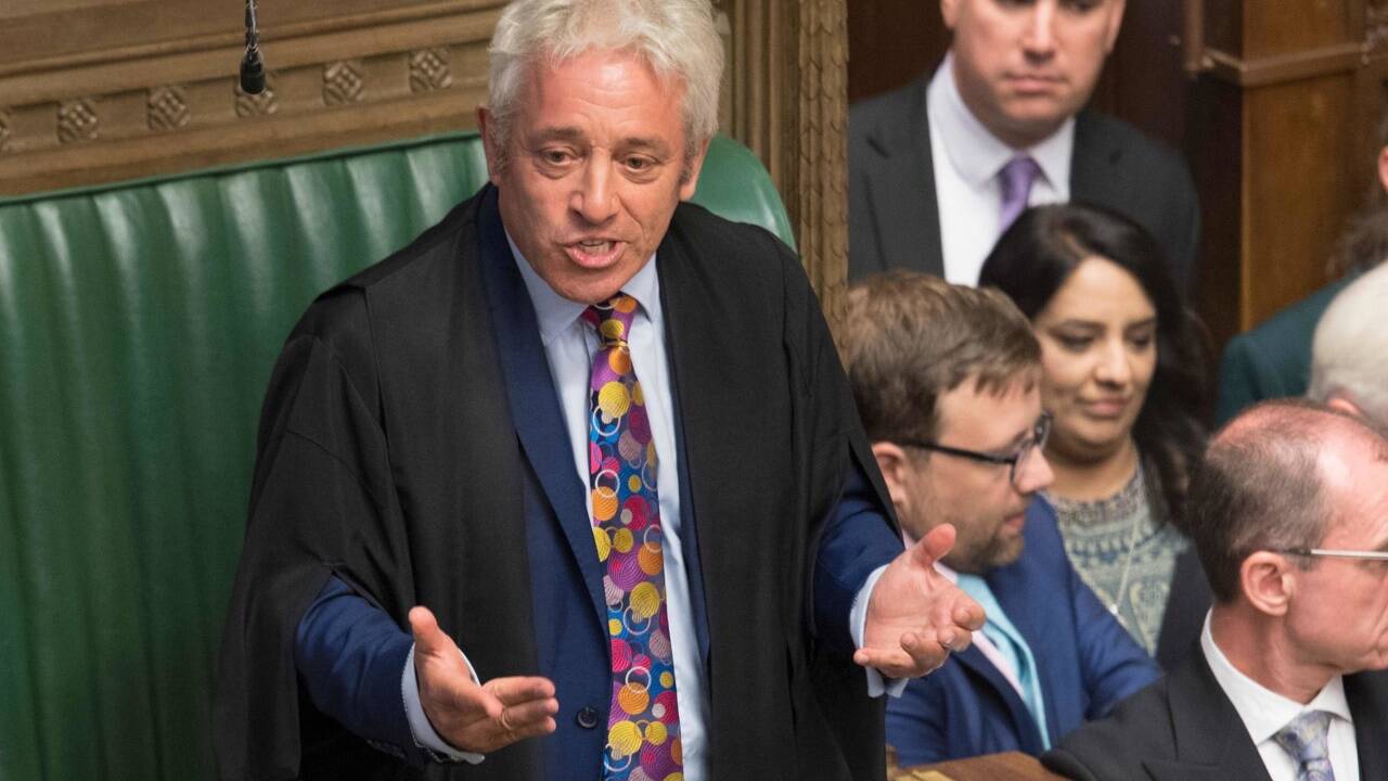 John Bercow kündigte seinen Rückzug an.  