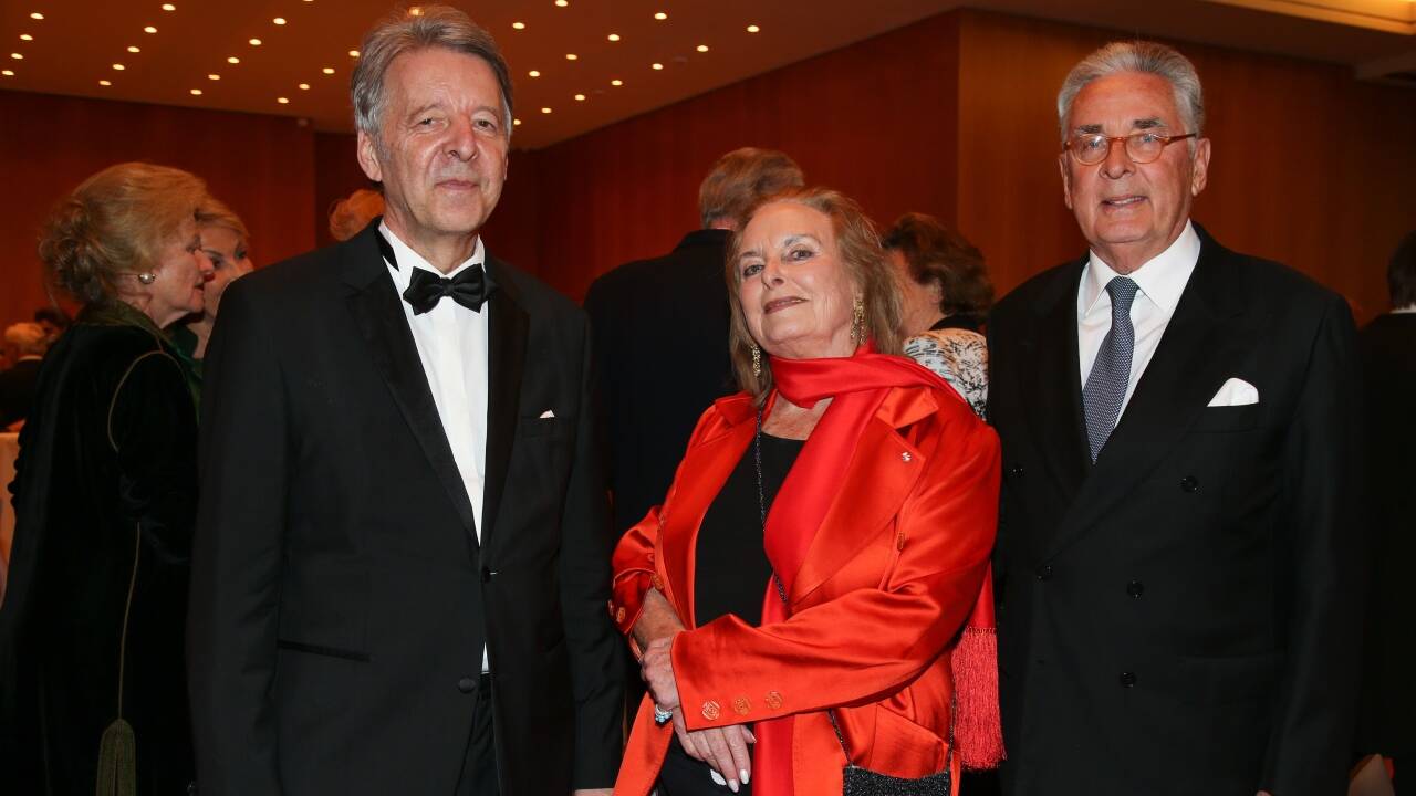 Mit Peter Ruzicka und Eberhard von Koerber. 
