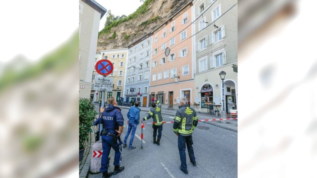 Bergputzer im Einsatz.  