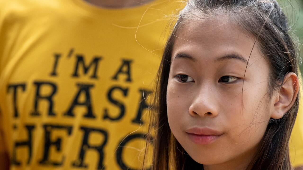 Ralyn Satidtanasarn – „ein Kind im Krieg“. Und zwar im Krieg gegen die Müllflut. 