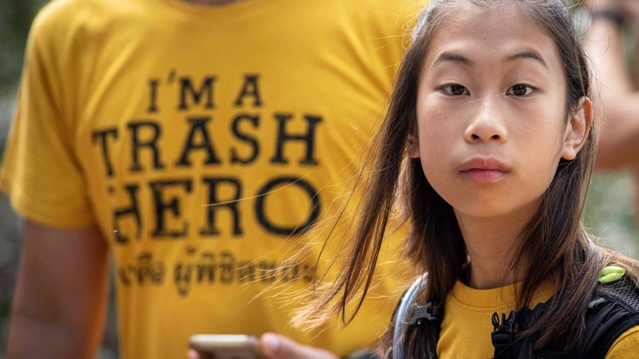 Ralyn Satidtanasarn – „ein Kind im Krieg“. Und zwar im Krieg gegen die Müllflut. 