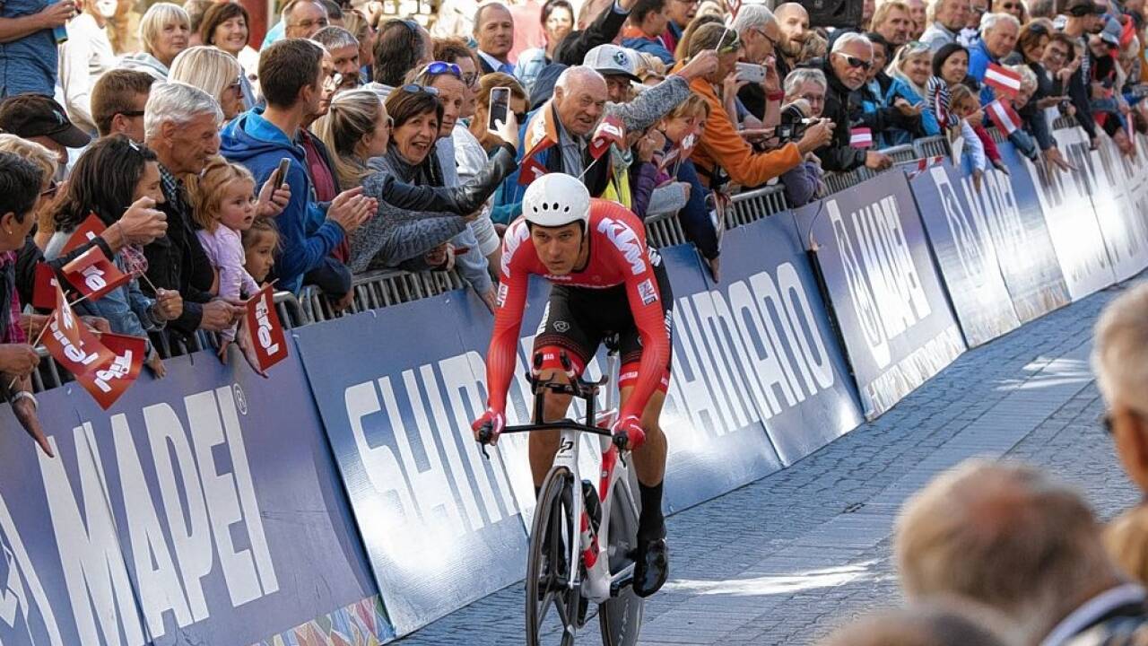 Bei der Rad-WM vor einem Jahr in Innsbruck wurde Georg Preidler (hier im Einzelzeitfahren) bejubelt, jetzt kommt er vor ein Strafgericht. Bei der Rad-WM vor einem Jahr in Innsbruck wurde Georg Preidler (hier im Einzelzeitfahren) bejubelt, jetzt kommt er vor ein Strafgericht.