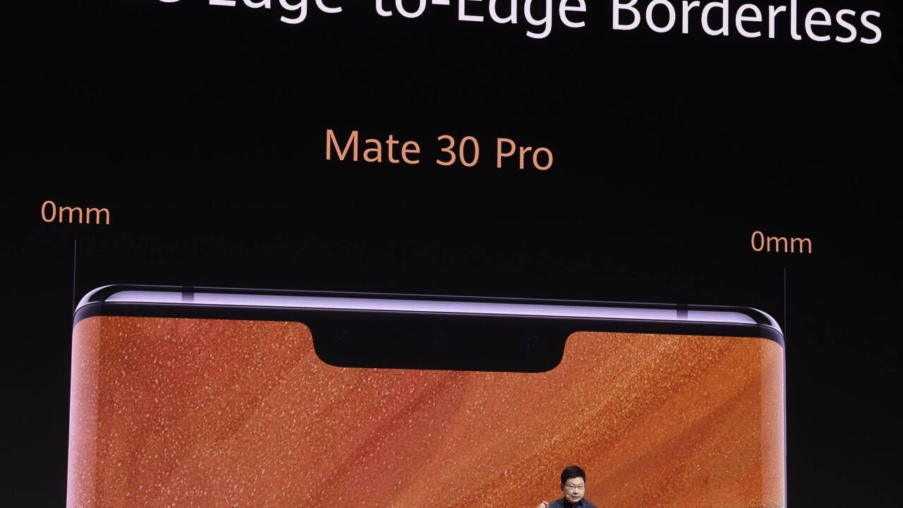 Richard Yu präsentierte in München das neue Mate 30 Pro. 