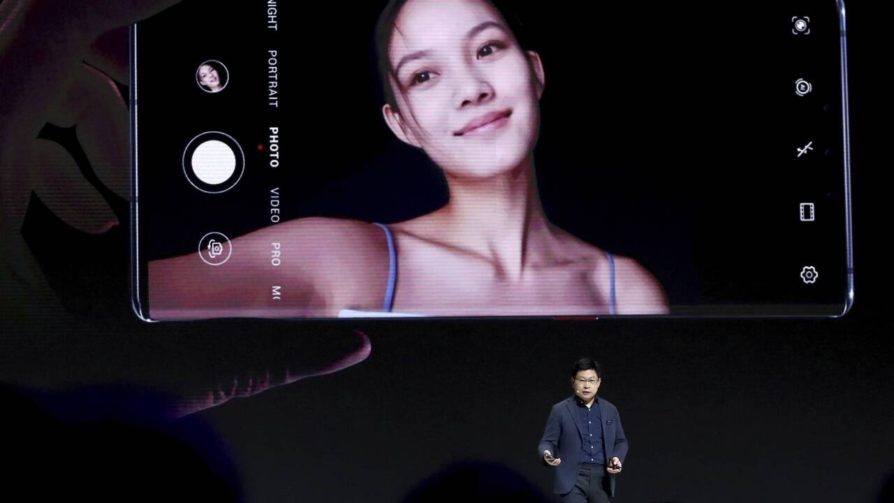 Richard Yu präsentierte in München das neue Mate 30 Pro. 