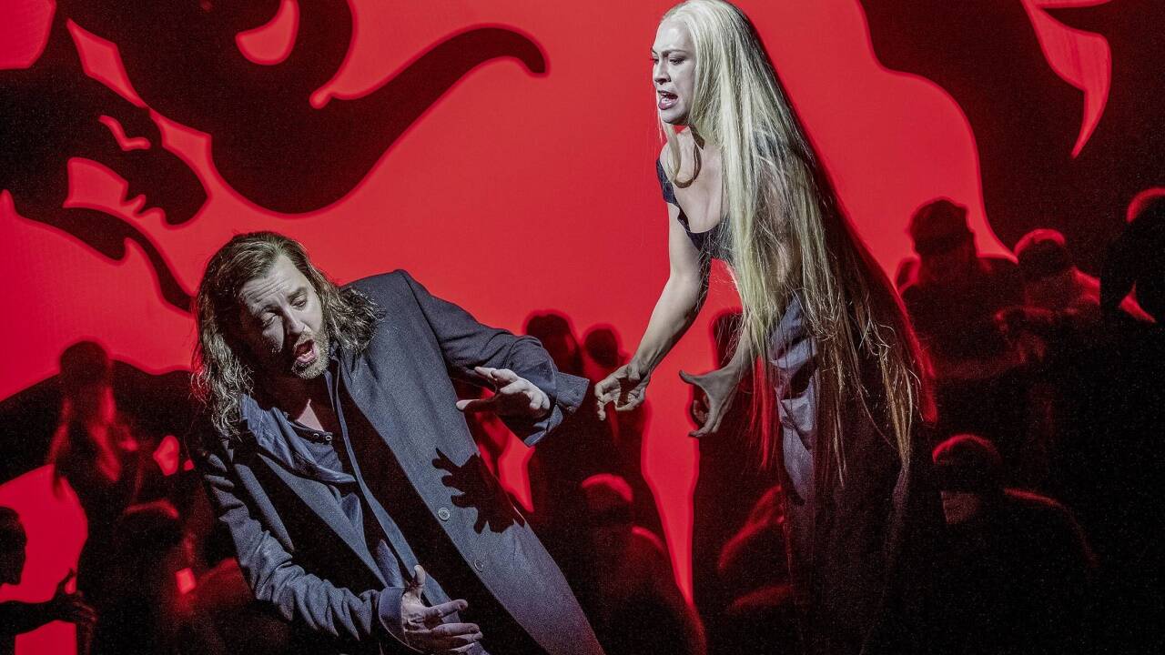 Bilder zur Klagenfurter „Tannhäuser“-Inszenierung. 