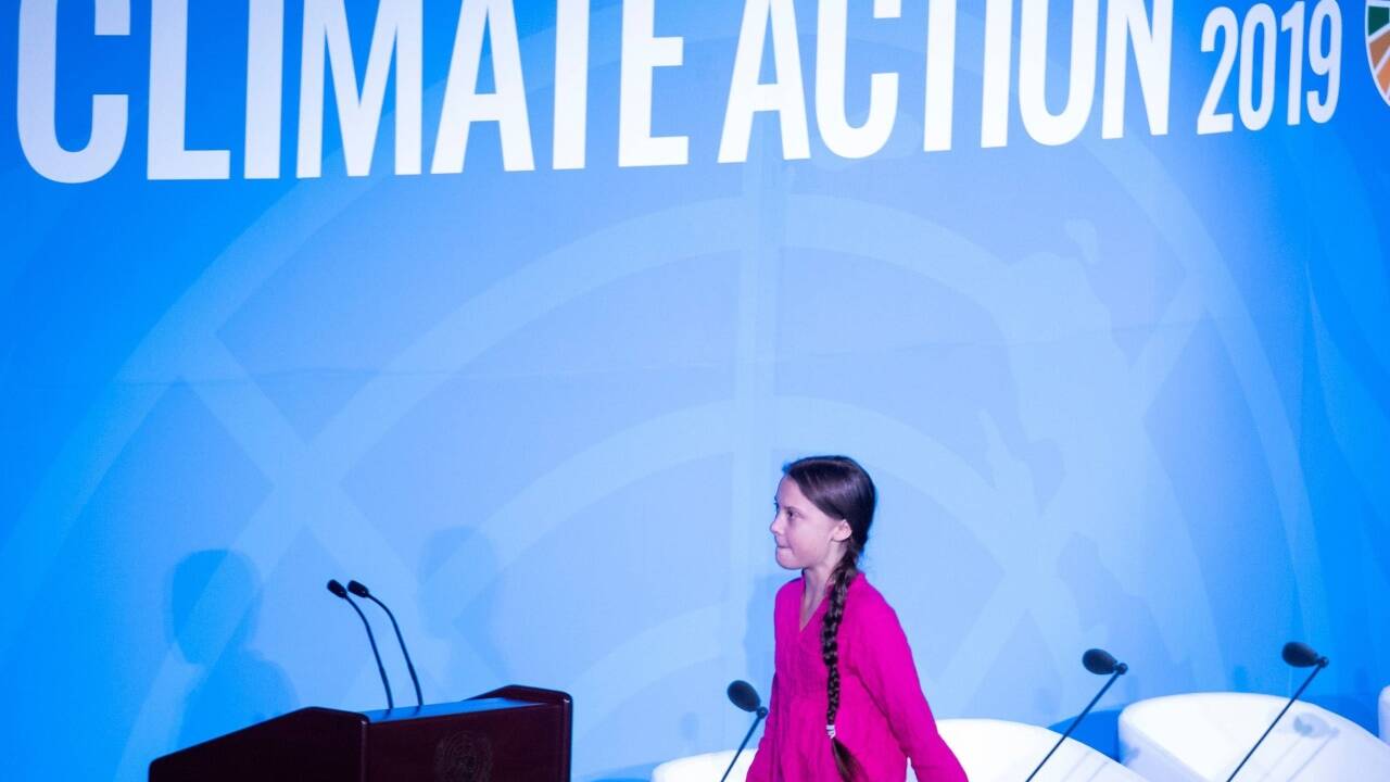 Greta Thunberg ist sauer 