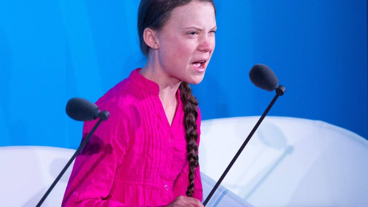Die Schülerin las den Staatschefs die Leviten. Millionen junge Menschen demonstrierten vergangenen Freitag weltweit für mehr Klimaschutz. 