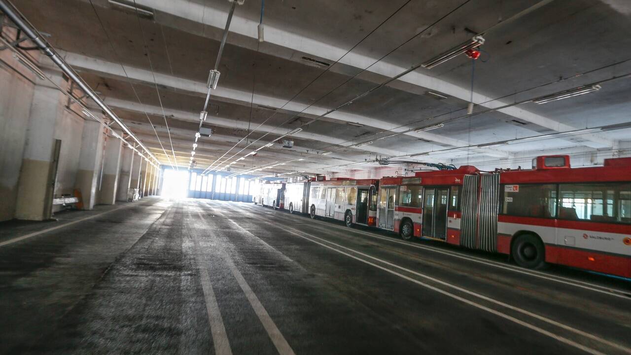 Die Remise in der Alpenstraße wurde 1949 eröffnet und ist sanierungsbedürftig.  