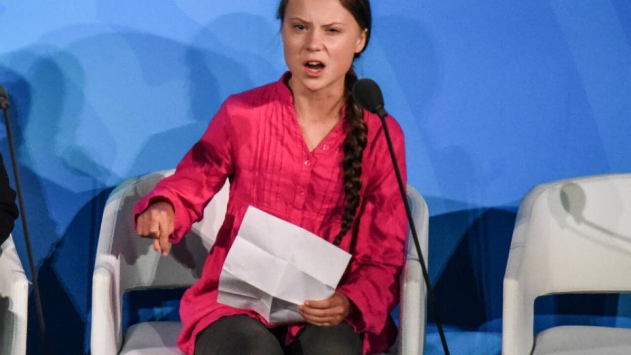 Greta Thunberg ist sauer 