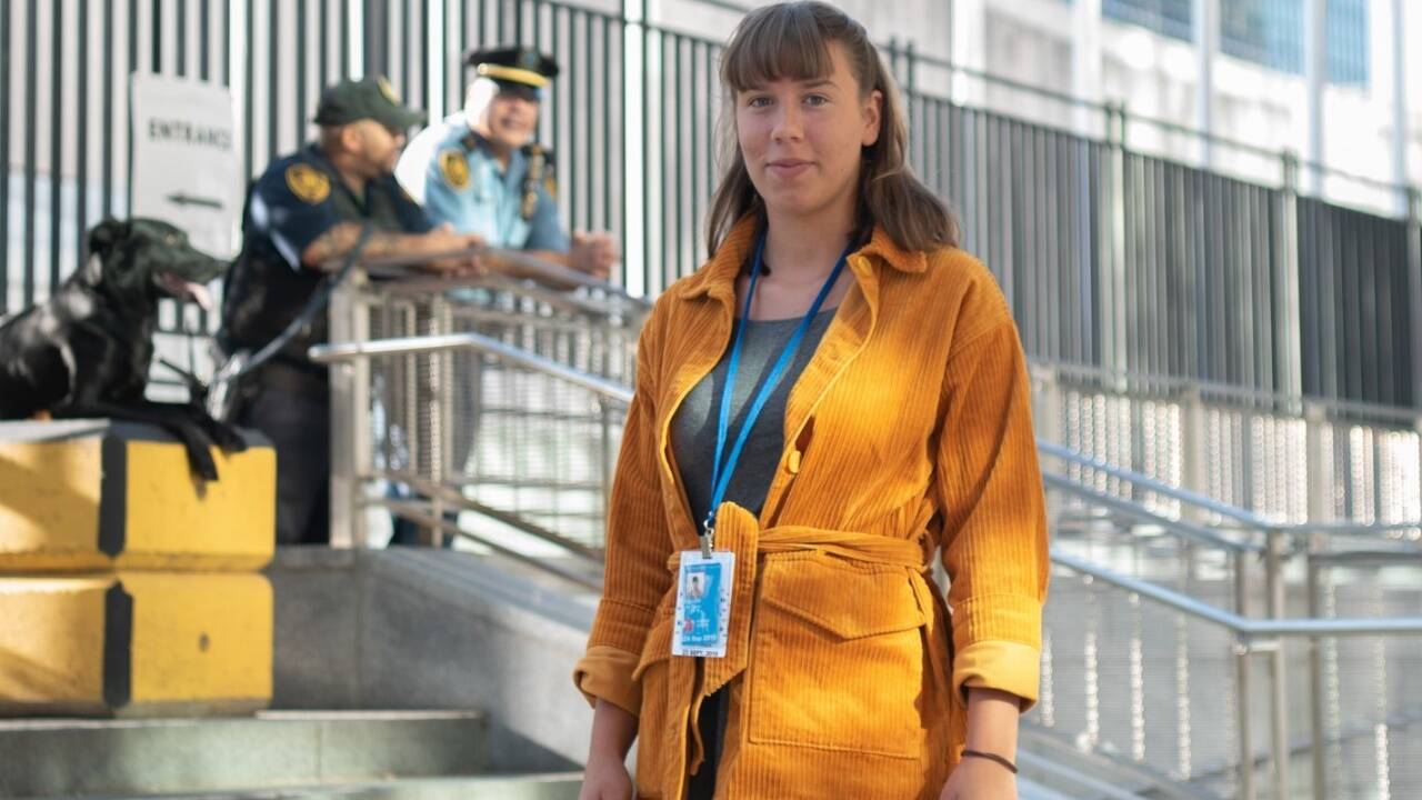 Die 17-jährige Radstädterin Anika Dafert war Teil der österreichischen Delegation beim Klimagipfel in New York. 