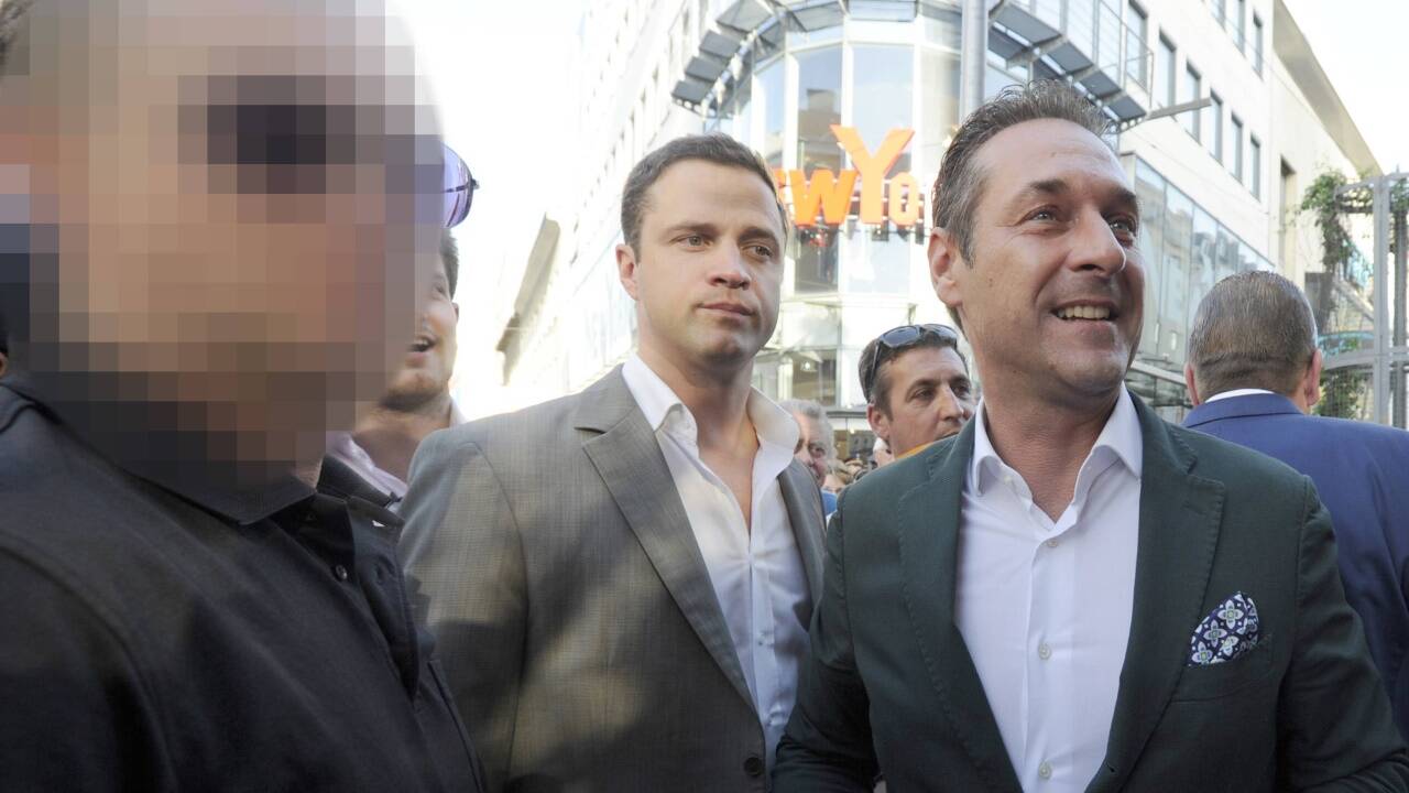 Bis zuletzt begleitete der Polizist HC Strache als Personenschützer. 