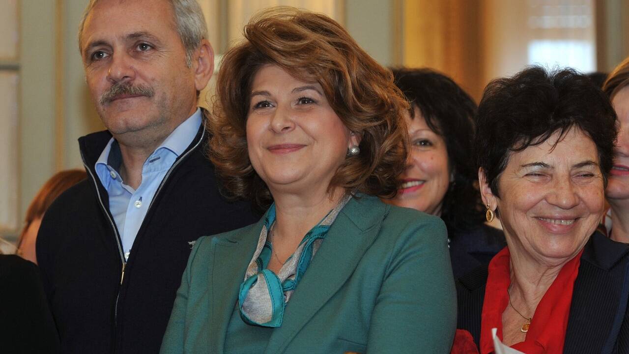 Glücklichere Zeiten: Parteichef Liviu Dragnea und Rovana Plumb.  