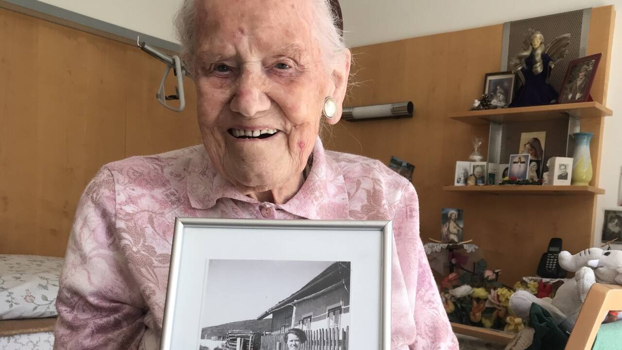 Theresia „Resi“ Gschaider ist 100 Jahre alt.  