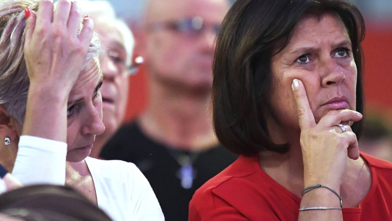 AK-Präsidentin Renate Anderl (rechts) im Festzelt der SPÖ in Wien. 
