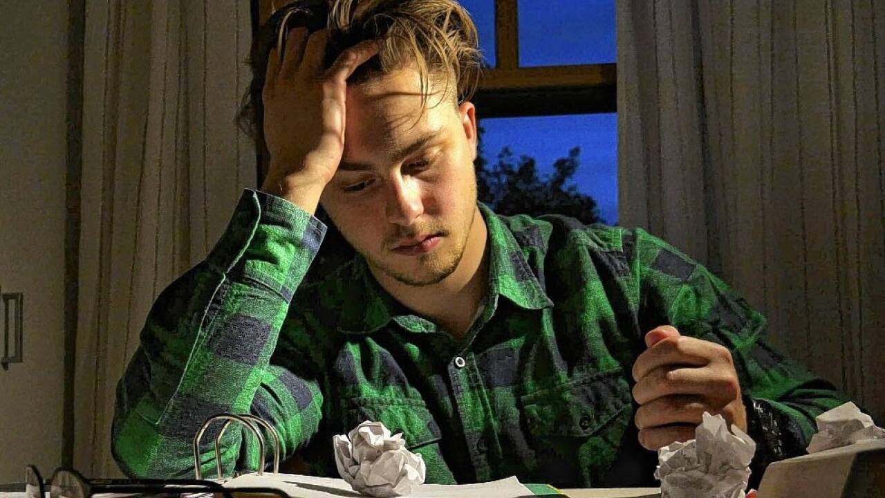 Die Leiden des jungen Studenten auf der Suche nach dem Lernerfolg. 