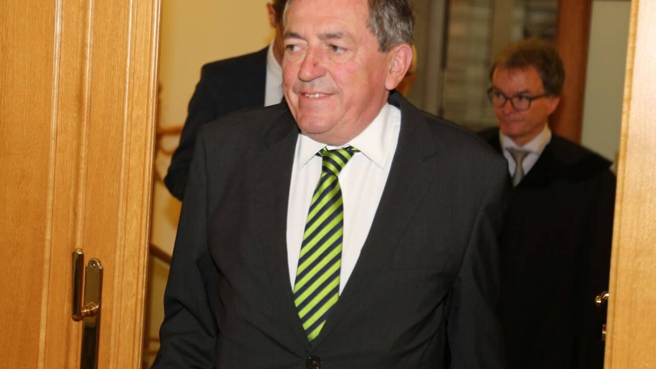Heinz Schaden vor der Urteilsverkündung am Mittwoch. 