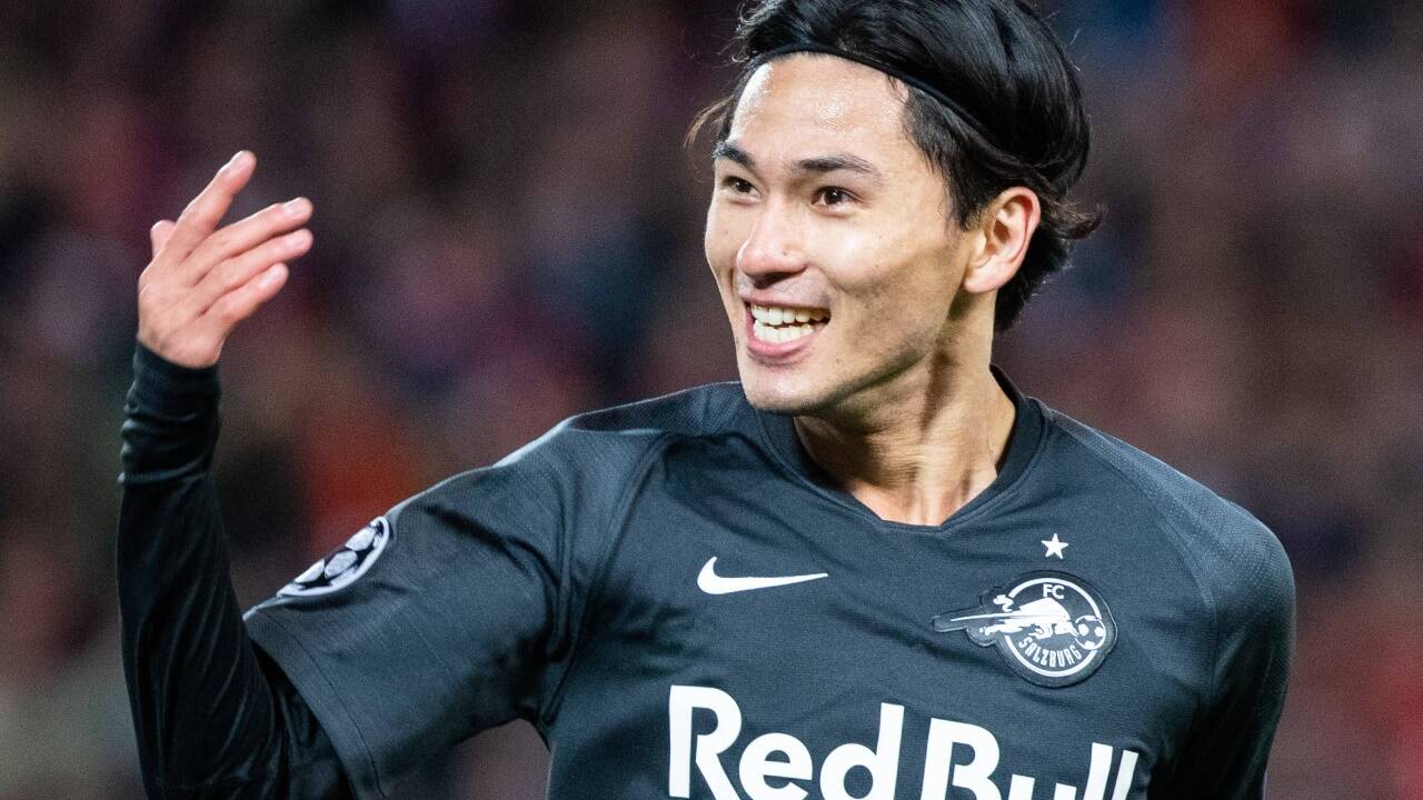 Er war der Beste in einer starken Salzburger Mannschaft: Takumi Minamino. 