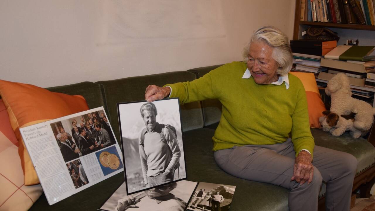 Norman Dyhrenfurth in jungen Jahren 
