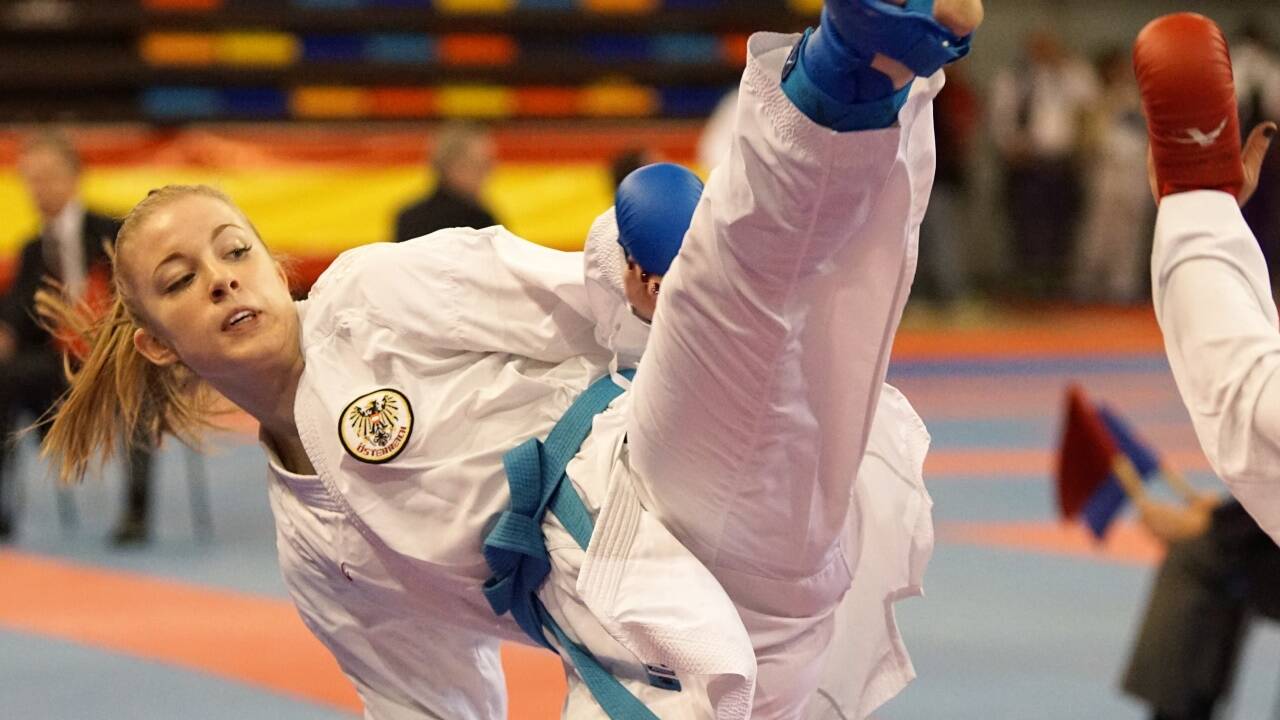 Nathalie Reiter präsentierte nach über einem Jahr Pause wieder in Topform. 