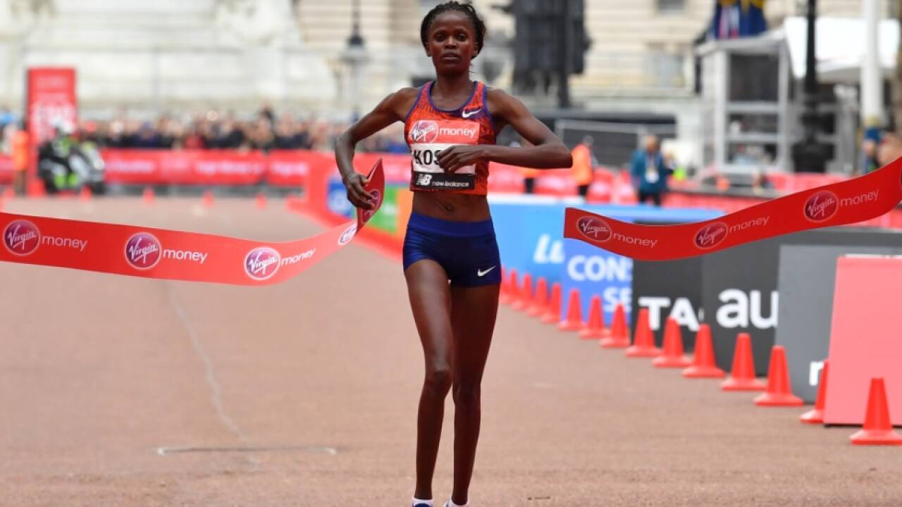 Kosgei fixierte neuen Weltrekord 