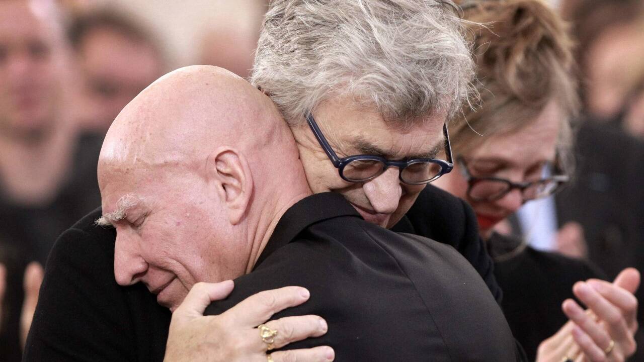 Der Regisseur Wim Wenders hielt die Laudatio.  
