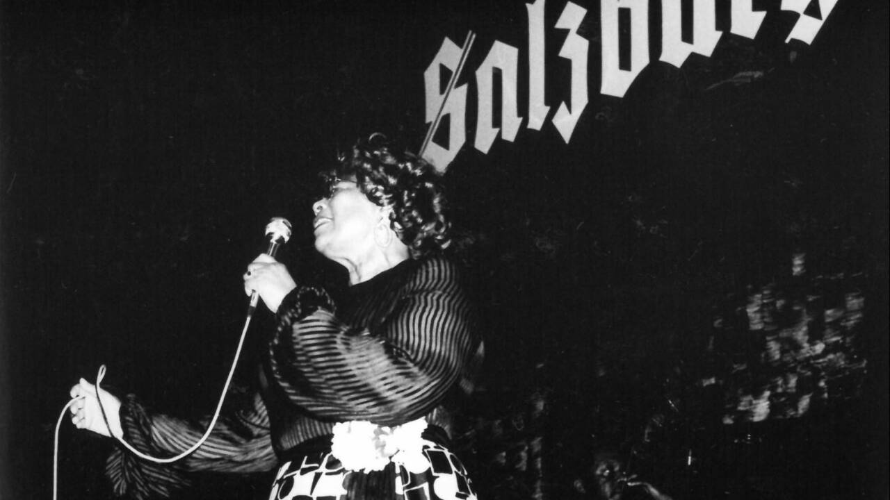 Bilder von Ella Fitzgeralds Salzburg-Besuch im Jahr 1977. 