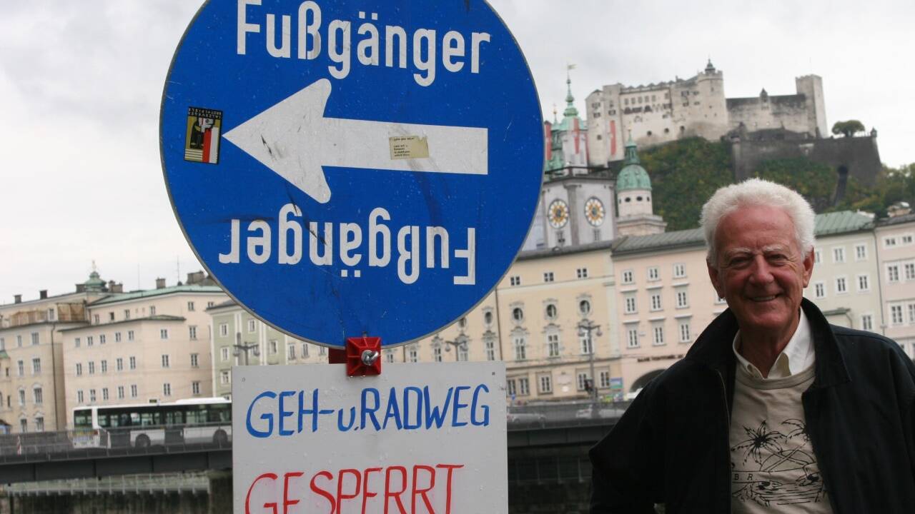  Mit 70 Jahren begann der ehemalige Politiker ein neues Leben als Hotelier in Costa Rica. Dieses Bild zeigt Waldemar Steiner auf Salzburg-Besuch im Jahr 2007.  