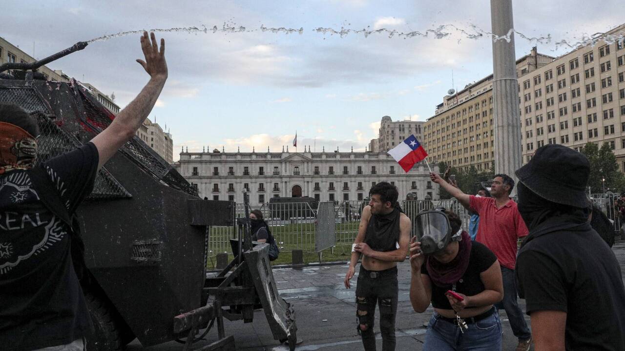 In Santiago gingen mehr als 820.000 Menschen auf die Stra§en 