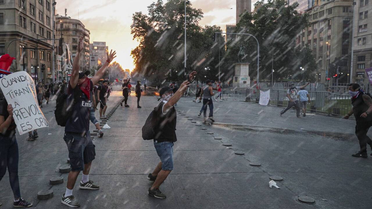 In Santiago gingen mehr als 820.000 Menschen auf die Stra§en 