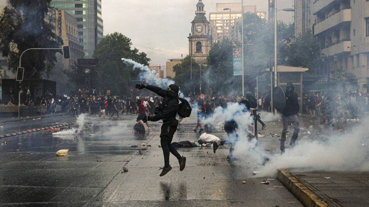 In Santiago gingen mehr als 820.000 Menschen auf die Stra§en 